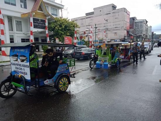 Cegah Penyebaran Covid-19, Kapolres Bentuk Komunitas Relawan Betor Peduli Protokol Kesehatan